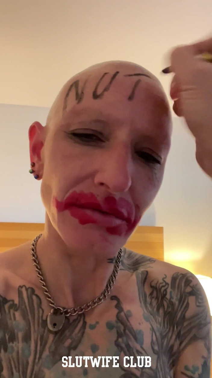 Slutwife Club: Fan-made Fucktoy Vilja’s Masked Deepthroat, Raw Ass Ride &amp; Sticky Finish