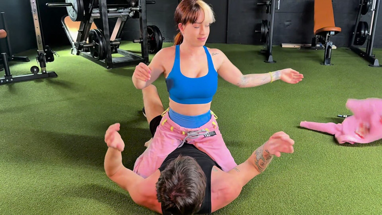 Austan T: Jiu Jitsu Private Class with Honey Bunny