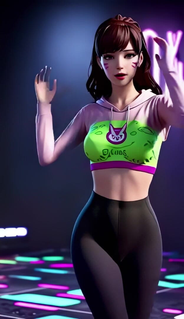3D-Hentai Games: D.vas feuriger feuertanz (2ne1 - fire)