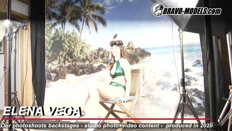 Bravo Models Media: 377舞台裏写真撮影エレナベガ大人