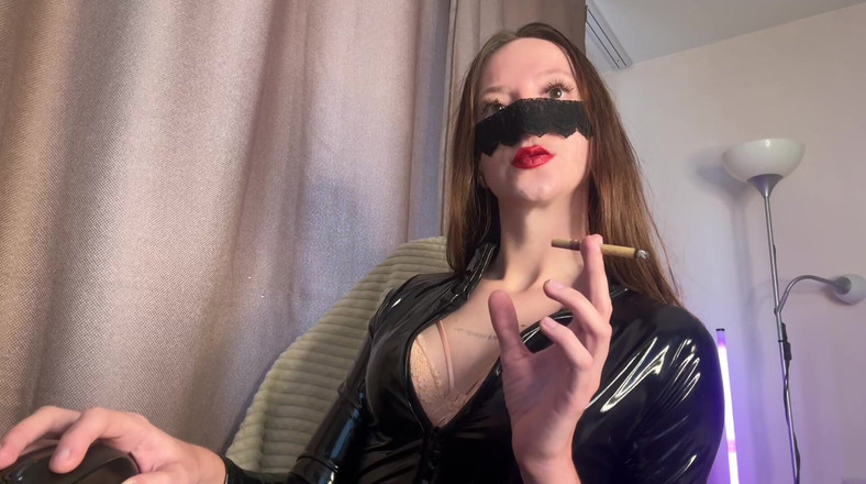 Skinny_lady69: 私がタバコを吸っている間、あなたを無視するアスムル