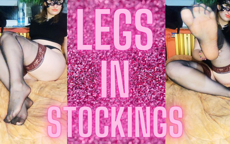 (95) Legs in Stockings (Monica Angels)