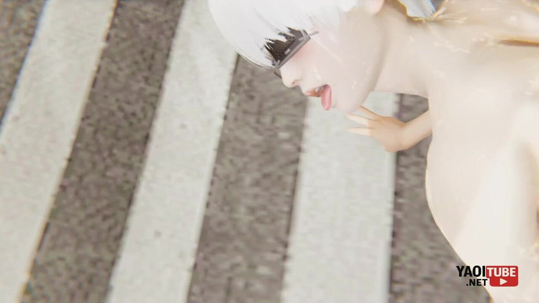 Yaoitube: Tokyo Ghoul Yaoi - Kaneki dientot gaya doggy