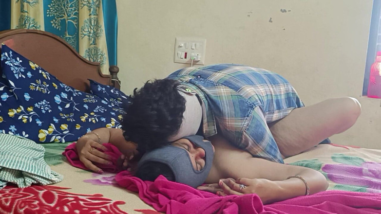 Decent couples: “unexpected Bedroom Surprise” While Fucking Sleepy Telugu