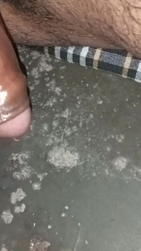Indian Boy Black Dick Masturbate and Cum