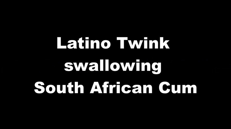 LeoTeenLatinos: Leo'nun ırklararası dizisi: Latin twink Güney Afrikalı döl yutuyor
