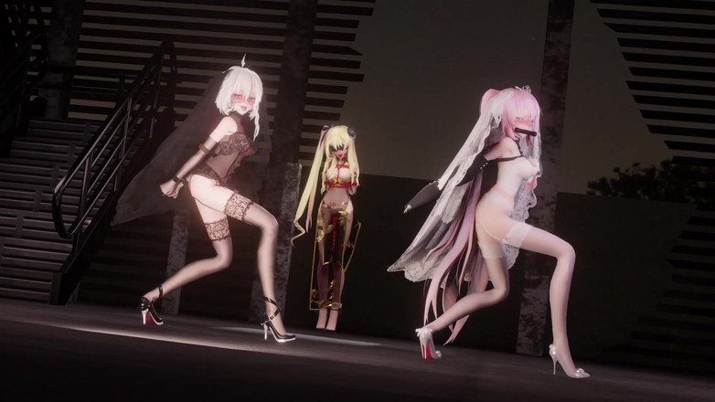 MikuMotion: Parejas; Fotografía de bodas erótica; Adiestramiento