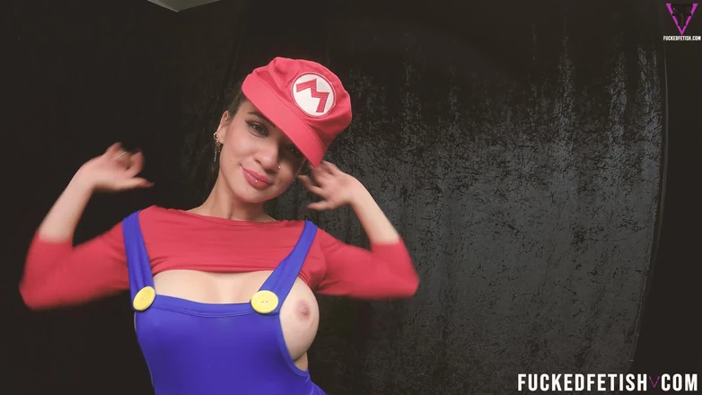 Fucked fetish: B2p Mario Bros Cosplay Red Balloons Pop High Heels
