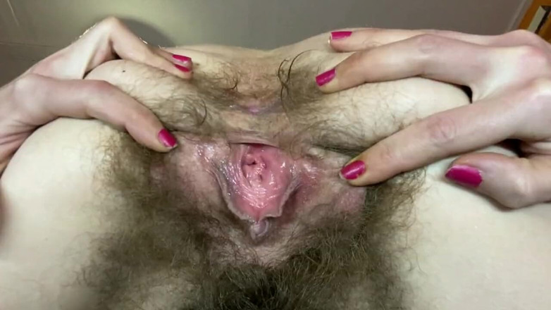 Cuteblonde666: Homemade pussy gaping compilation hairy bush