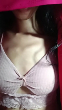 Žhavé sexy škádlení rtů detailní