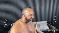 Let them watch: Xl 怪物大黑屌拉丁大鸡巴无鞍标签团队 2 vs 1 原始