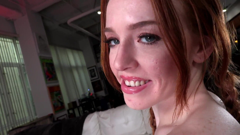 Mano Job: Rothaarige stripperin Madi Collins in unserem kleinen geheimnis!