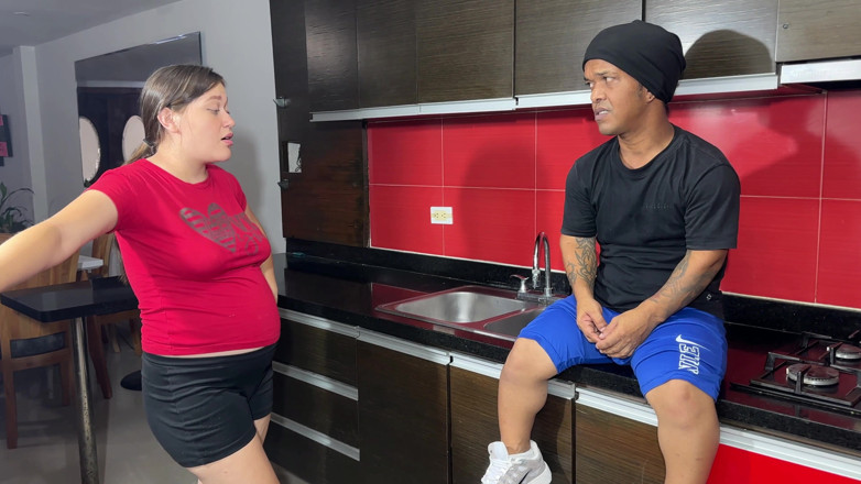Julianaburning: I See That My Sexy Pregnant Stepsister Is in the...