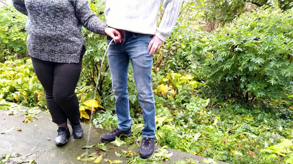 Thumbnail of Curvy with a gorgeous ass holds my cock