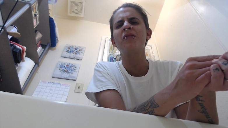 Abby Anna: Forever my fart slave creepy bar fly