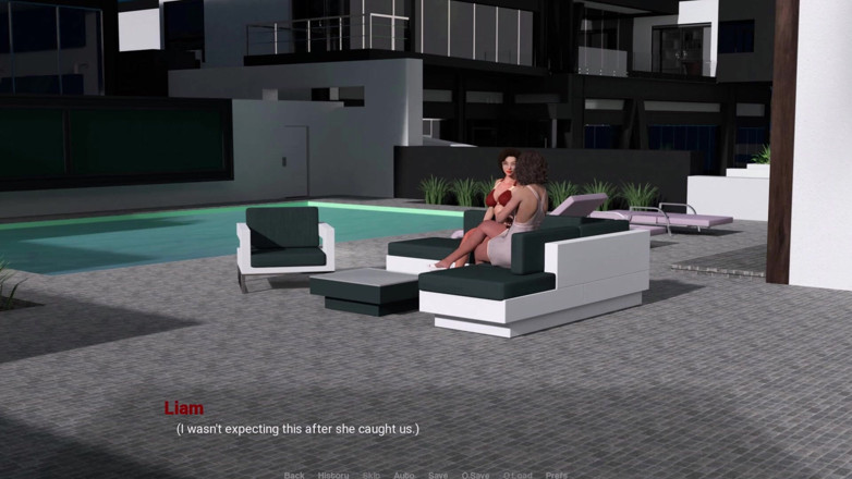 3D Cartoon Porn: Away From Home 18: Liam-chloe Park Doggy Fuck