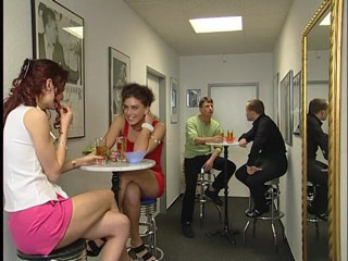 Lucky Cooch: Girls setting up a date with some boys