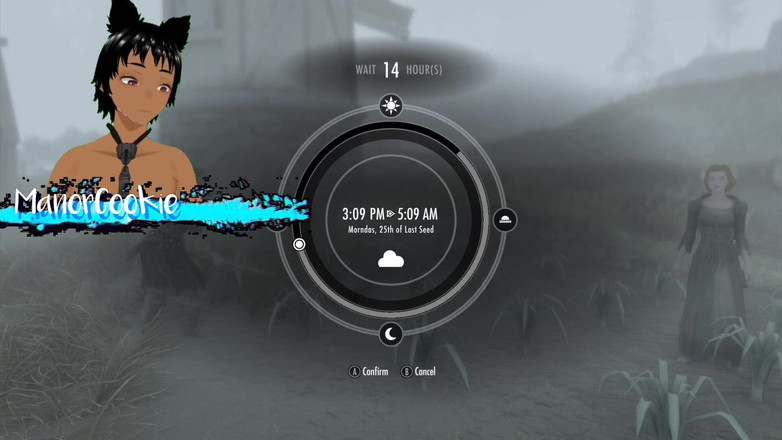 Manor Cookie: 야외에서 농장에서 섹스하는 Skyrim B와 L 섹스 모드