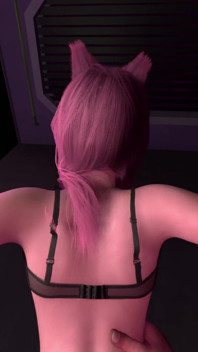 Fox ear kızı ayakta domaltarak sikiyor bakış açısı