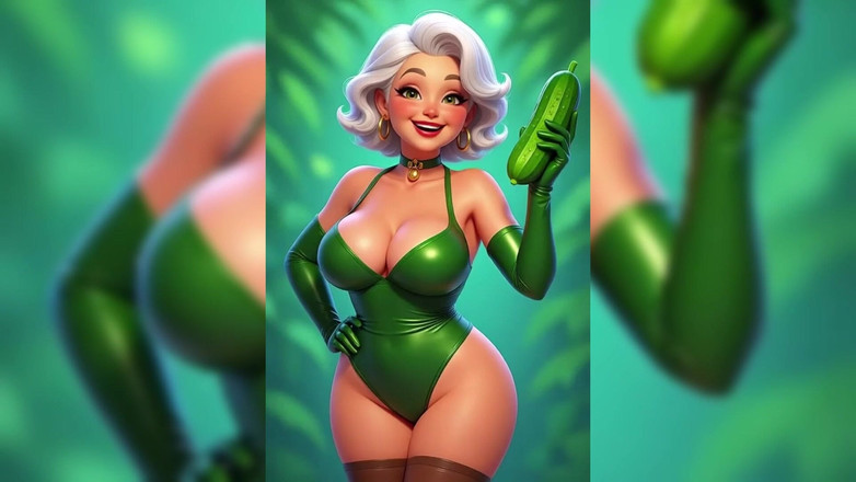 AI Porn: ग्रैनी ककड़ी एनीमेशन