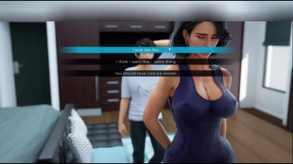 3DXXXTEEN2 Cartoon: 継母の危険なゲーム。3Dポルノ、漫画のセックス