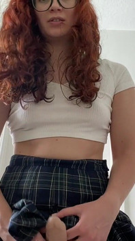 Cute Futa Student Pegs Hot Teacher