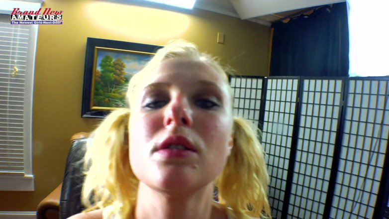 Brand New Amateurs: BrandNewAmateurs - Sexy moaning milf Bonnie Wolf porn audtion fuck suck...