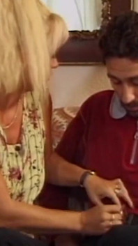 Blonde Milf fucks by huge cock and loving it