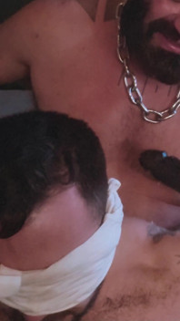 Gagging & Training My Hairy Sub's Throat