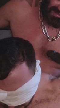 Gagging & Training My Hairy Sub's Throat