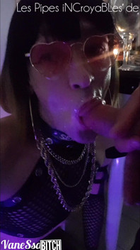Vanessabitchx Meets a Fan. Her First Porn and Her 1st Facial Cumshot