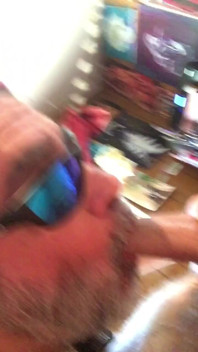 Passionate Blowjob. Juicy Big Cut Cock