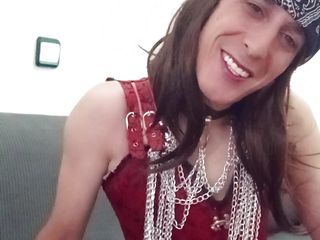 Penelopene27: Crossdresser Niewolnik Twardy lanie