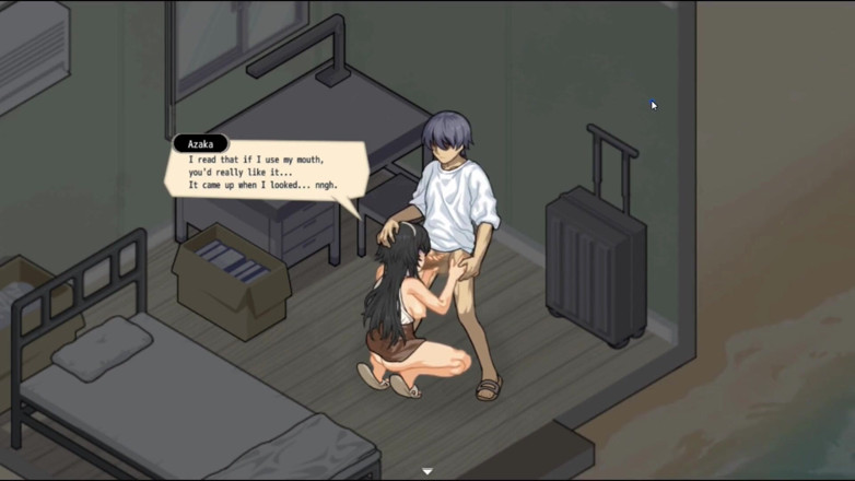 NSFWOtaku: Jeu hentai - Histoire d’Umi No Le Ntr - Ma copine Paizuri...