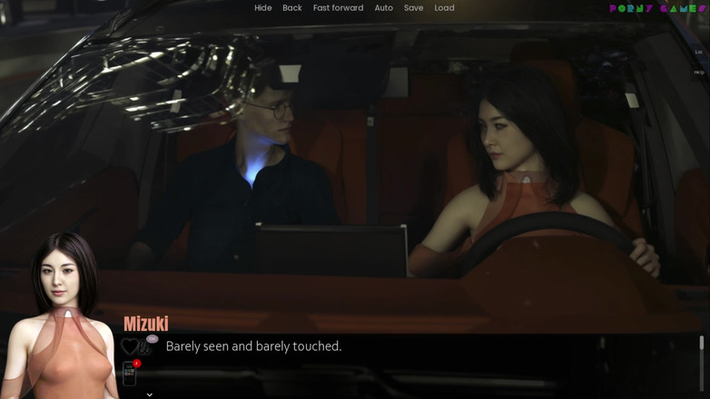 Porny Games: Джейсон взрослеет от Coeur de Cochon — сдержанная японская женщина, грубо трахающаяся в машине 13