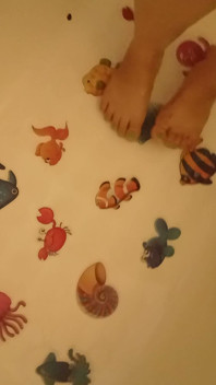 Stepping on My Fishies