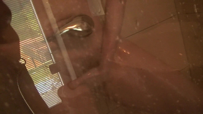 All Those Girlfriends: Close up video of Barbarela masturbating in the shower