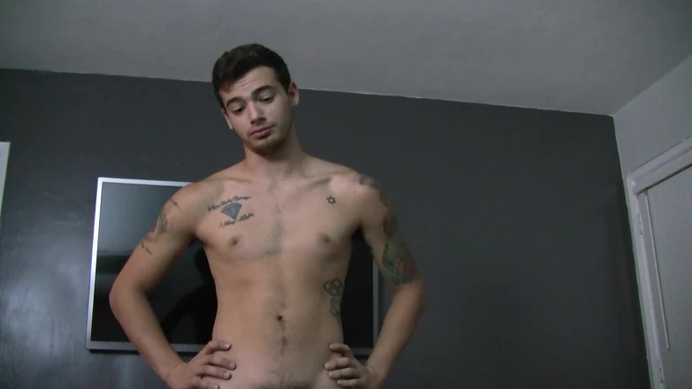 Boys half-way house: Tattooed teen fucked bareback by older man