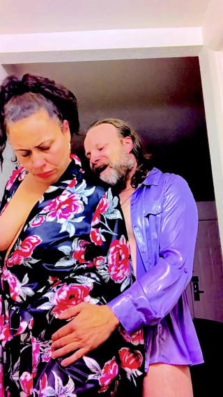 Satin Fetish King: Scena di scopate glamour in hotel in raso lucido