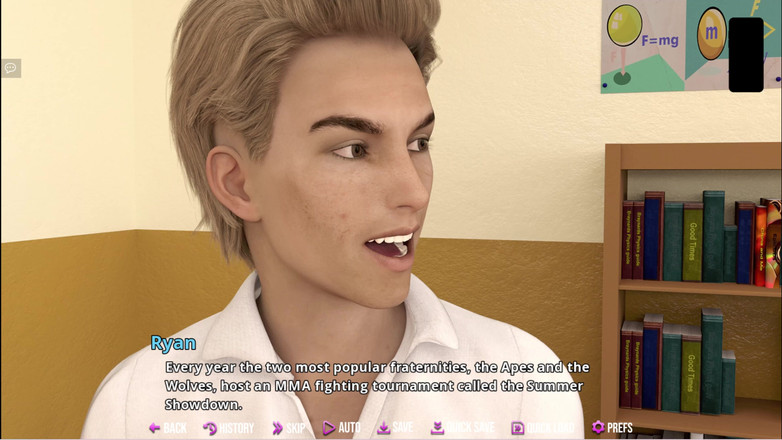 Johannes Gaming: College Kings 1 Alex a vu une fille en train de...