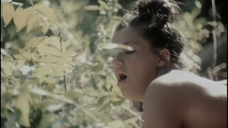 pornitaliangraffiti: She Stops in the Woods to Pee; the Shepherd Sees...