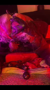 Chastity Pig Dildo in Hole