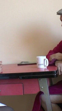 Horny old pervert asks his Asian nursemaid to fuck