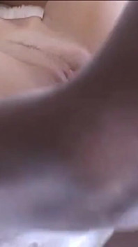 Beautiful Blonde Ass Fucked by Big Black Cock Cumming on Tits