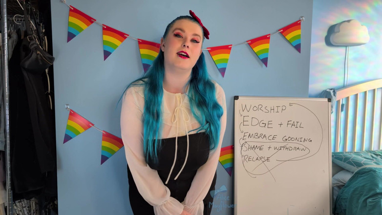 Alice_Mayflower_Scottish: The Gooner Cycle - fille en solo