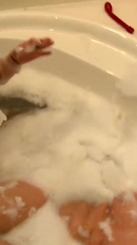 Real wet lesbian bath!!!