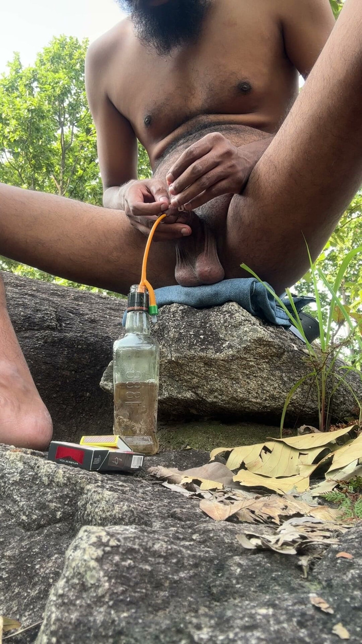 ISHNAV: I tried to pierce my dick in outdoor but i...