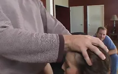 His Eyes Light up as He Watches Anal Sex with a Stranger