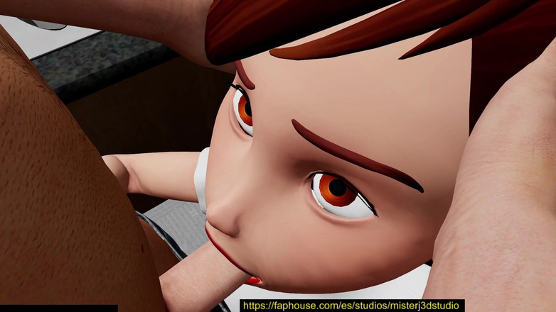 Misterj 3d Studio: エッチな受付嬢のヘレンが浮気している