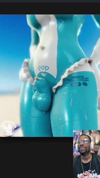 Cute Inflatable Transgender Demonstrates Her Semen Water for Anyone Who’s Fucking Thirsty